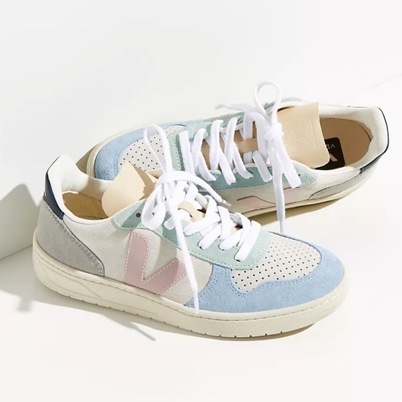 Veja Shoes - Veja V-10 Suede Sneakers